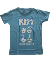 KISS - Made For Lovin You (Blue) (tričko)