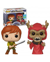 Pop! Disney - The Black Cauldron - Taran and Horned King (2019 Summer Convention Limited Edition, Exclusive, 2-Pack)