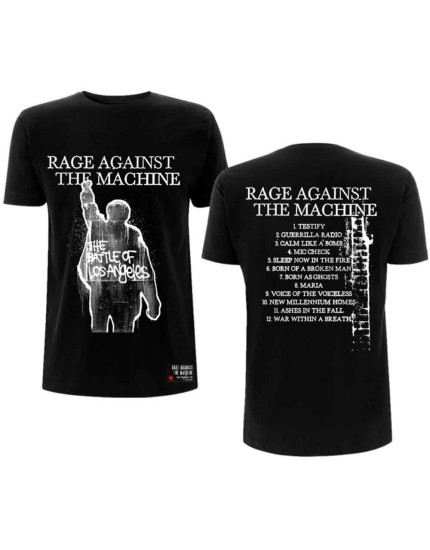 Rage Against The Machine - BOLA Album Cover (Back Print) (tričko) obrázok 1