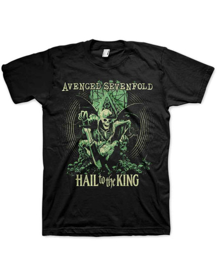 Avenged Sevenfold - Hail to the King En Vie (Black) (tričko) obrázok 1