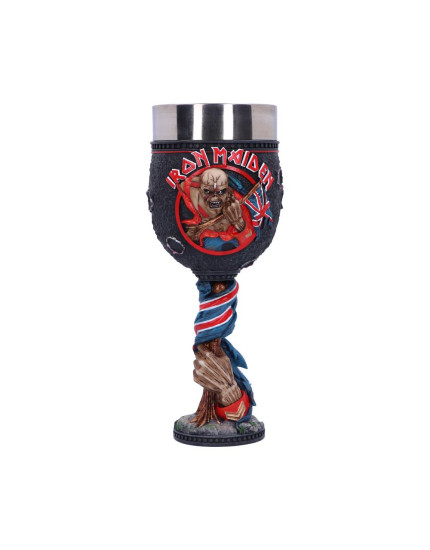 Iron Maiden Trooper kalich 19 cm obrázok 1