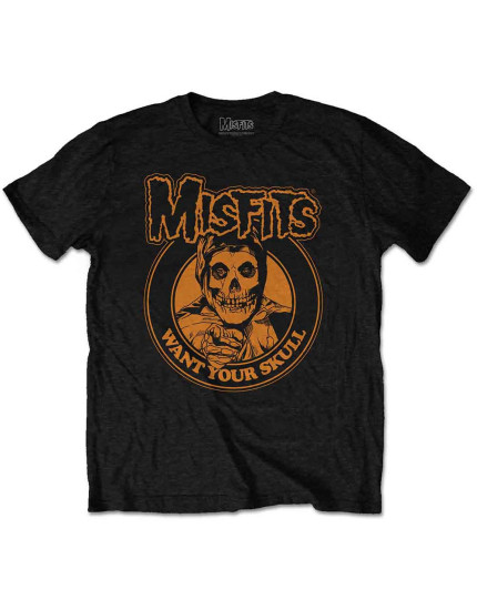 Misfits - Want Your Skull (Black) (tričko) obrázok 1