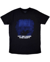 Billie Eilish - Hit Me Hard And Soft Blue Lines (Black) (tričko)