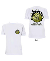 Bring Me The Horizon - Globe (White) (Back Print) (tričko)