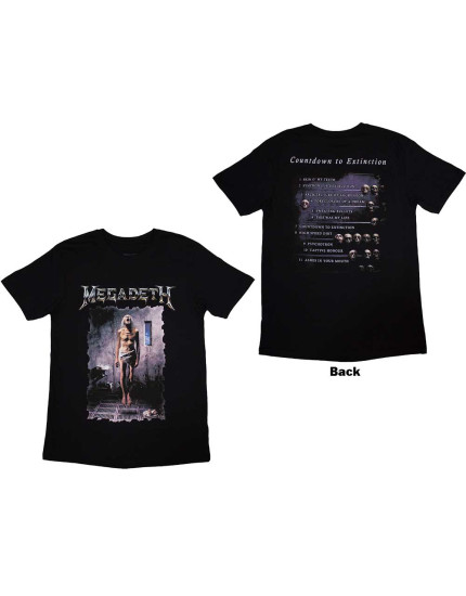 Megadeth - Countdown (Back Print) (tričko) obrázok 1