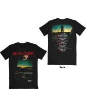 Alice Cooper - Road Cover Tracklist (Back Print) (tričko)