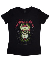 Metallica - Santa Horns (Black) (dámske tričko)