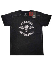 Avenged Sevenfold - Logo (Black) (Wash Collection) (tričko)