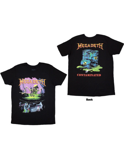 Megadeth - Contaminated (Back Print) (tričko) obrázok 1