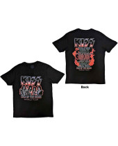 KISS - End Of The Road Tour Red (Back Print) (tričko)