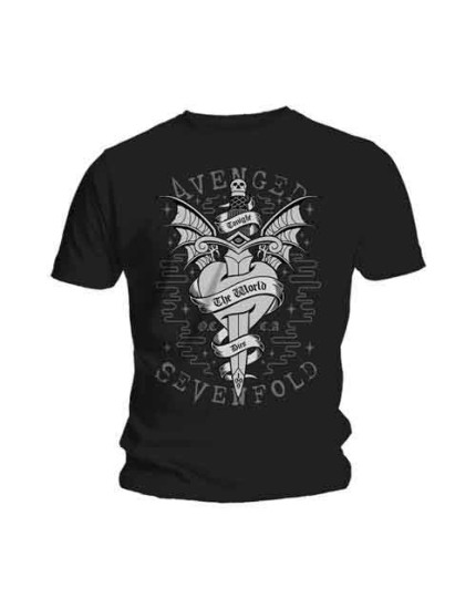 Avenged Sevenfold - Cloak and Dagger (Black) (tričko) obrázok 1