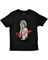 Tina Turner - Red Logo (Black) (tričko)