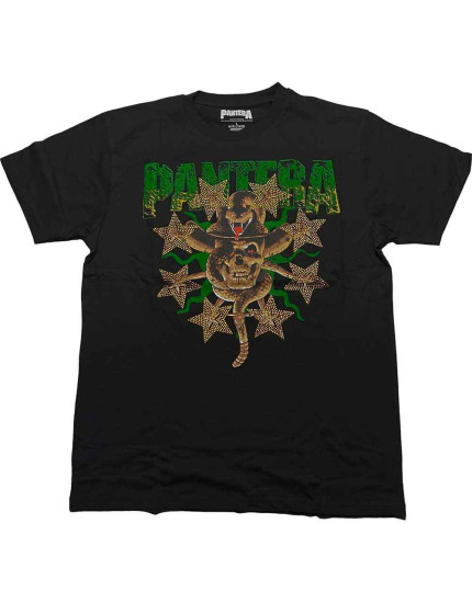 Pantera - Skull and Snake (Embellished) (tričko) obrázok 1
