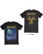 Megadeth - Rust In Peace 30th Anniversary (Back Print) (tričko)