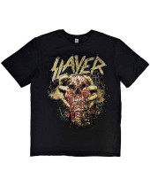 Slayer - Skull Clench (Black) (tričko)