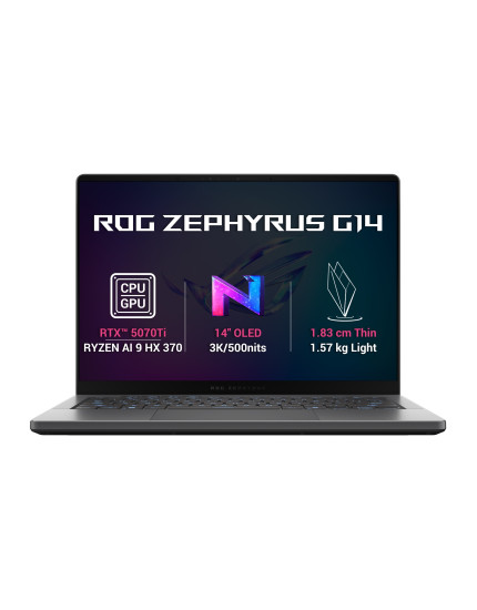 ASUS ROG Zephyrus G14 / GA403WR-NEBULA109X / AI9-HX370 / 14" / 2880x1800 / 32GB / 1TB / RTX 5070Ti / W11P obrázok 1