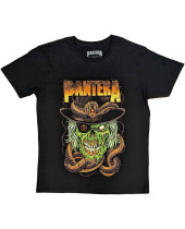 Pantera - Snake and Skull (Black) (tričko)