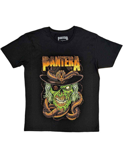 Pantera - Snake and Skull (Black) (tričko) obrázok 1