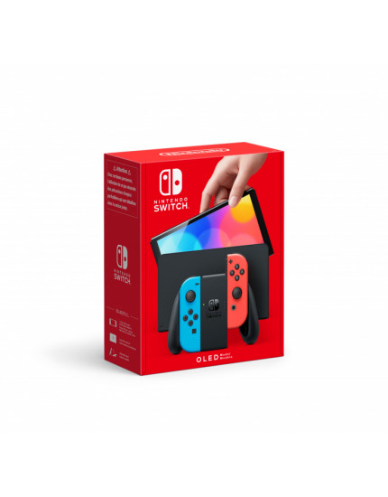 Nintendo Switch - OLED Model (Neon Blue/Neon Red) (NSW) obrázok 1