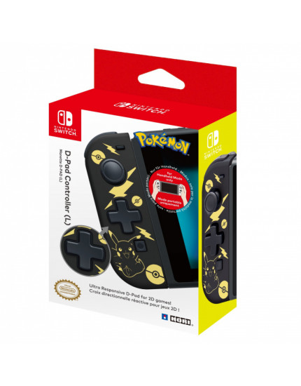 D-Pad Controller for Switch (Pikachu Black Gold Edition) (NSW) obrázok 1