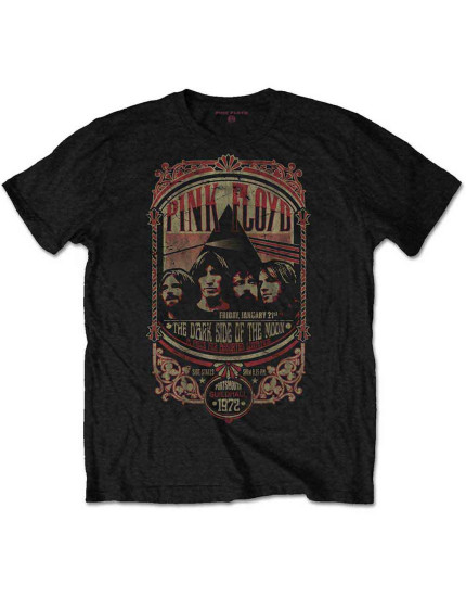 Pink Floyd - Portsmouth 1972 (Black) (tričko) obrázok 1