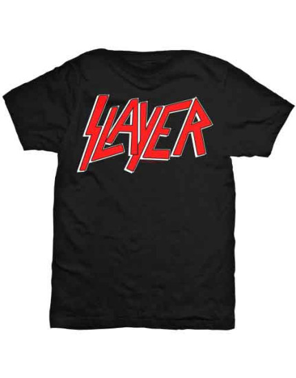 Slayer - Classic Logo (Black) (tričko) obrázok 1