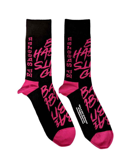 Ed Sheeran - Bad Habits (Black) (EU 40 - 45) (ponožky) obrázok 1