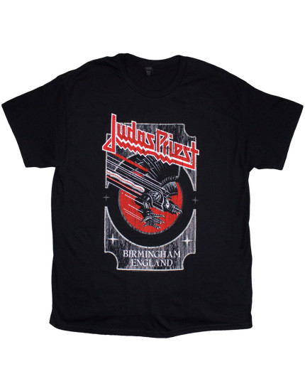 Judas Priest - Silver and Red Vengeance (Black) (tričko) obrázok 1