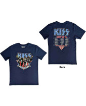 KISS - Americana (Denim Blue) (Back Print) (tričko)