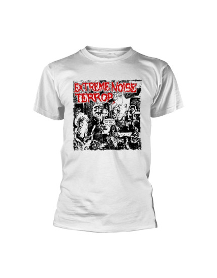 Extreme Noise Terror - Holocaust (White) (tričko) obrázok 1
