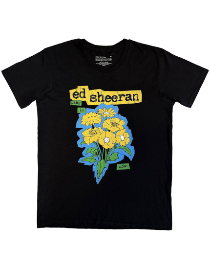 Ed Sheeran - Play Flowers (tričko) obrázok 1