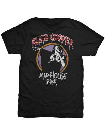Alice Cooper - Mad House Rock (tričko) obrázok 1