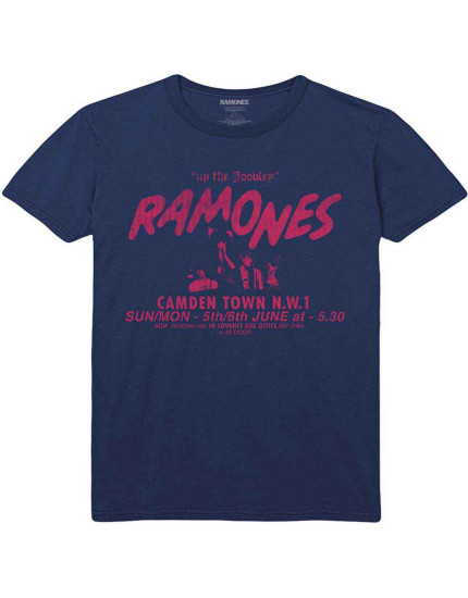 Ramones - Roundhouse (Navy Blue) (tričko) obrázok 1