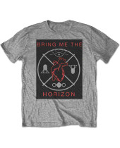 Bring Me The Horizon - Heart & Symbols (Grey) (tričko)