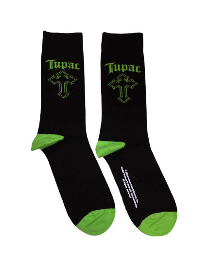 Tupac - Green Cross (EU 40-45) (ponožky) obrázok 1