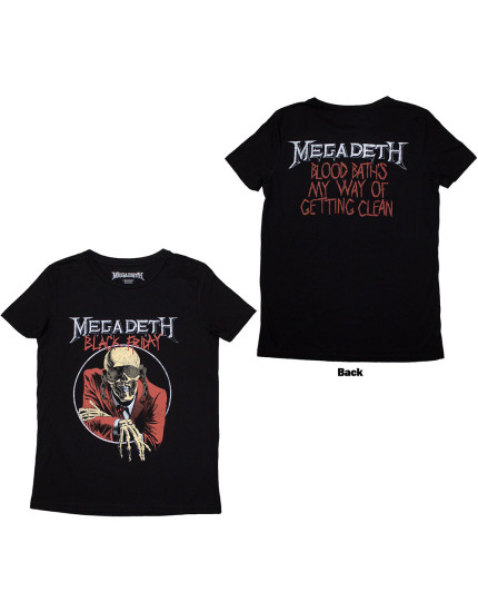 Megadeth - Black Friday (Back Print) (dámske tričko) obrázok 1