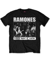 Ramones - CBGB 1978 (Black) (tričko)