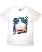 Lady Gaga - Artpop Facepaint (White) (tričko)