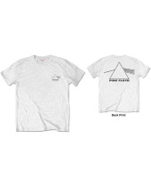 Pink Floyd - Dark Side of the Moon Prism (White) (Back Print) (tričko)