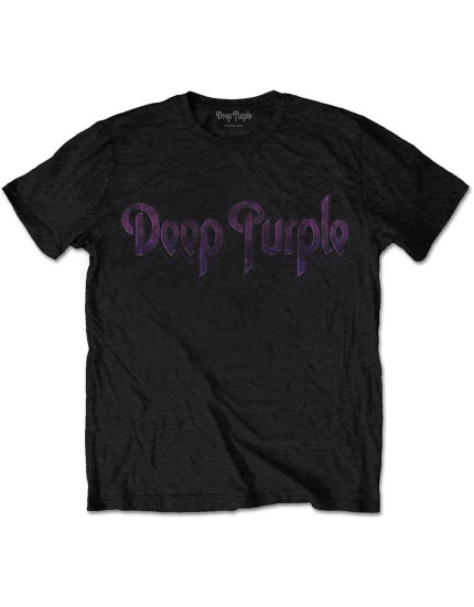Deep Purple - Vintage Logo (Black) (tričko) obrázok 1