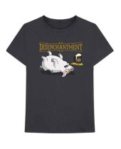 Disenchantment - Drunk Pig (Charcoal Grey) (tričko)