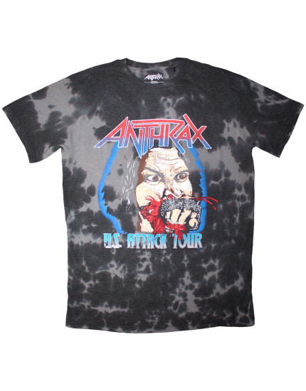 Anthrax - Fistful Of Metal (Wash Collection) (tričko) obrázok 1