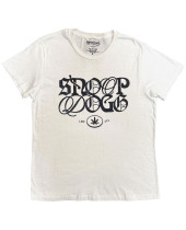 Snoop Dogg - Lettering Mash Up (White) (tričko)