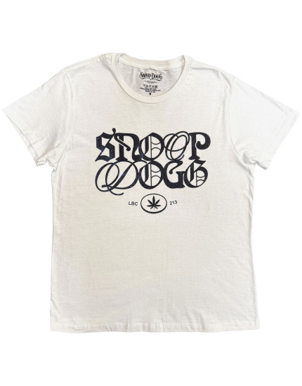 Snoop Dogg - Lettering Mash Up (White) (tričko) obrázok 1