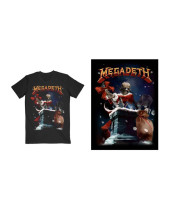 Megadeth - Santa Vic Chimney (Black) (tričko)