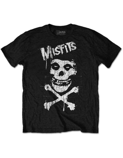 Misfits - Cross Bones (Black) (tričko) obrázok 1