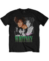 Whitney Houston - Always Love You Homage (Black) (tričko)