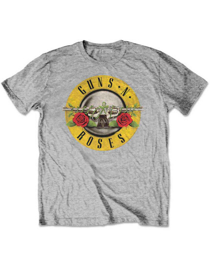 Guns N Roses - Classic Logo (Heather Grey) (detské tričko) obrázok 1