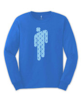 Billie Eilish - Manonman (Mid Blue) (Long Sleeve)