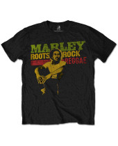Bob Marley - Roots, Rock, Reggae (Black) (detské tričko)